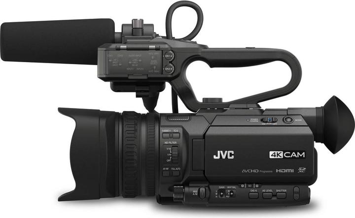 JVC Gy-Hm200 (12.40 Mpx, 30p, 10 x)