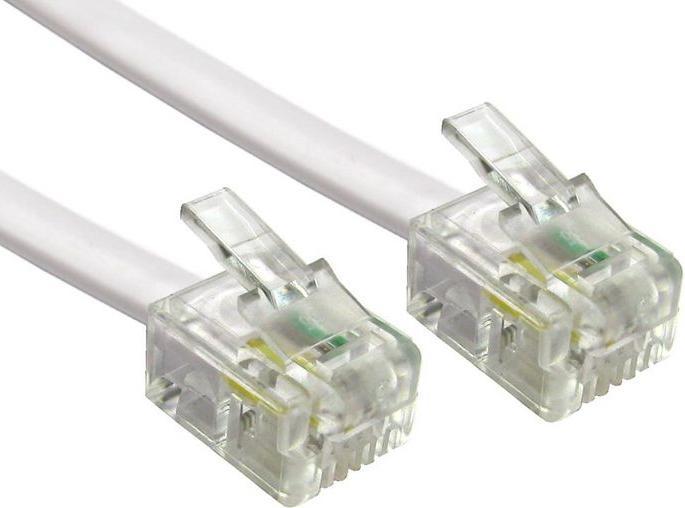 Produktbild Rs Pro Telefonkabel RJ11 RJ11 PVC 10m Geschirmt