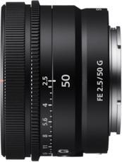 Actual product image Sony FE 50mm f/2.5 G (Sony E, full size)
