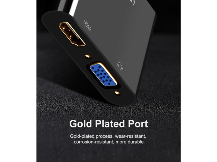 Produktbild Ugreen HDMI auf HDMI / VGA Adapter mit Audio (HDMI, 3 cm)