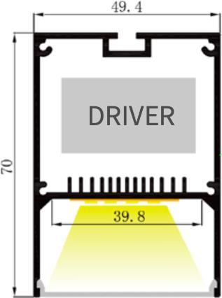 Immagine prodotto Lumina Swiss Profilo luminoso a LED 'Rigi' 200 cm (200 cm)