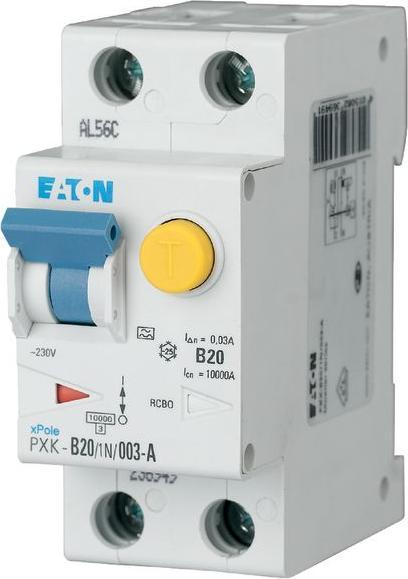 Produktbild Eaton PXK-C20/1N/01-F Fi/LS 193562Kombischalter C 20A 1+N 100mA 193562