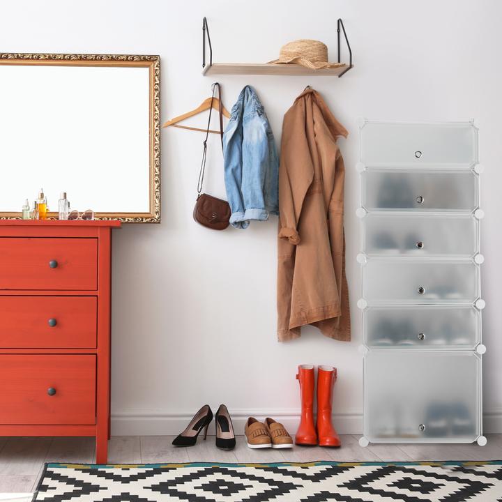 Actual product image Relaxdays Shoe Cabinet (49 x 36.5 x 126 cm)