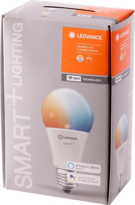 Actual product image Ledvance Smart+ Wifi Classic (E27, 9 W, 806 lm, 1 x, F)