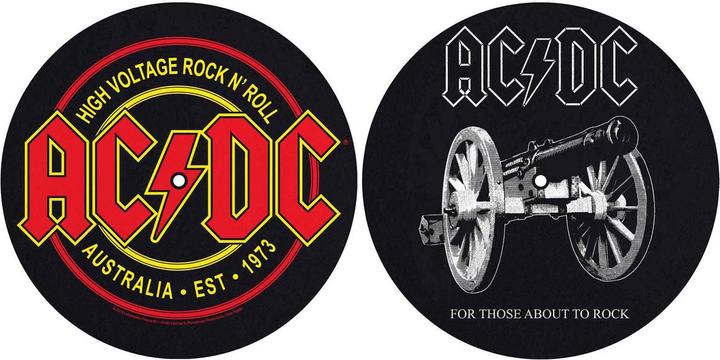 AC/DC Matte Plattenteller For Those About To RockHigh Voltage Set (One Size)