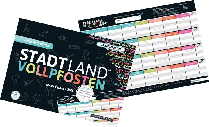 Actual product image Denkriesen Stadt Land Vollpfosten - Every Point Counts (German)