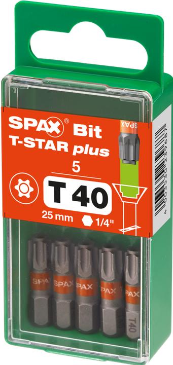 Produktbild Spax Schraubendreher-Einsätze ® (T 40)