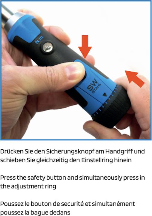 Produktbild SW-Stahl 03876L Drehmomentschlüssel 3/4 Zoll 110-550 Nm I Antrieb Vierkant 3/4" Drehmomentschlüssel (3/4", 110 Nm, 550 Nm)