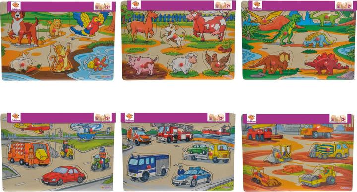 Actual product image Eichhorn 100005452 -, pegboard puzzle, 6 assorted (1000 pieces)