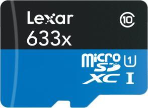 Lexar microSDXC 633x mit USB 3.0 Reader (200 GB, microSDXC, U1, UHS-I)