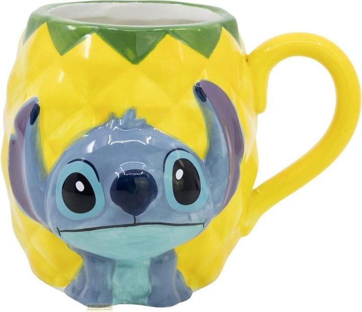 Actual product image Stor STITCH - Ananas - Mug 3D - 414 ml (414 ml, 1 x)