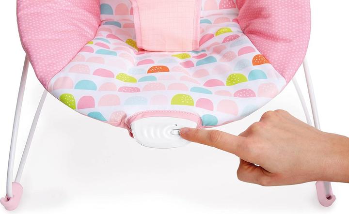 Actual product image Bright Starts Baby bouncer with soothing vibrations, unicorn