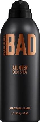 Diesel BAD Body Spray Aftershave For Men Woody Masculine Scent 200ml (Aftershave Sprühpumpe, 200 ml)