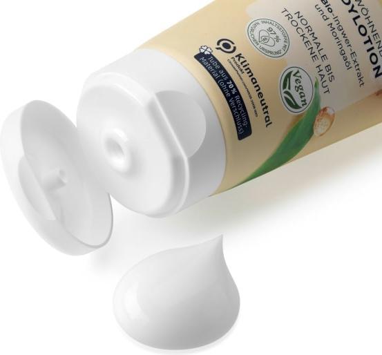 Produktbild dm Balea Natural Beauty Bodylotion Bio Ingwer Extrakt & Moringa Öl