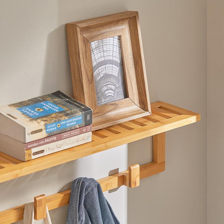 Actual product image SoBuy Wall coat rack with 6 coat hooks