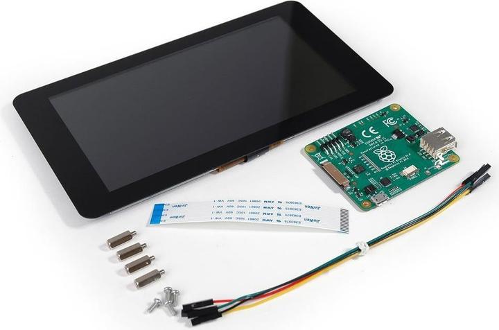 Actual product image Raspberry Pi 7" touch screen