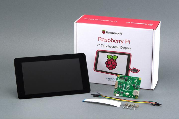 Actual product image Raspberry Pi 7" touch screen