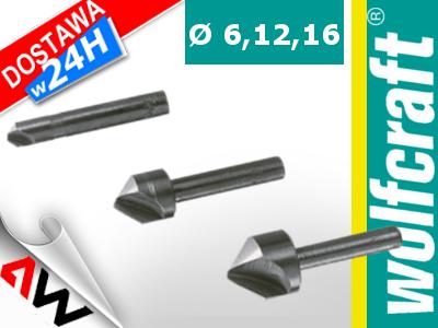 Produktbild wolfcraft wolfcraft 1 Senker-Set WS 3-tlg., ø6,12,16mm (6 mm)