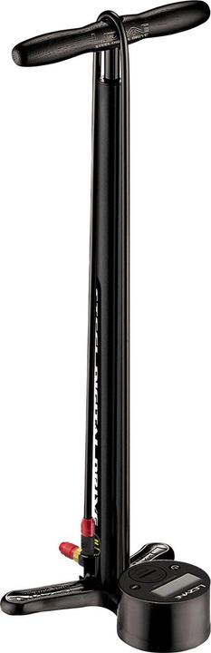 Lezyne Floor pump Steel Digital Drive Metallic Silver