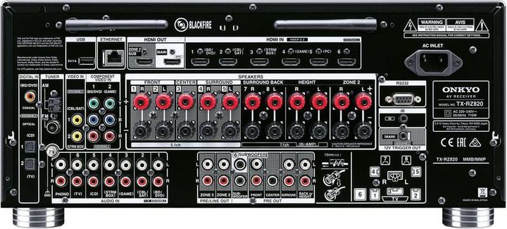 Produktbild Onkyo Tx-Rz820 (7.2 Kanal, MW, FM)