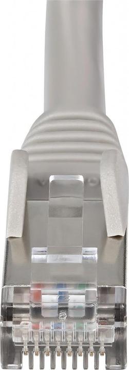 Image du produit StarTech Patch Cable Cat6a 1m Grey (STP, CAT6a, 1 m)