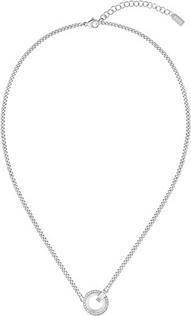 Hugo Boss Beautiful steel necklace with zircons 1580541