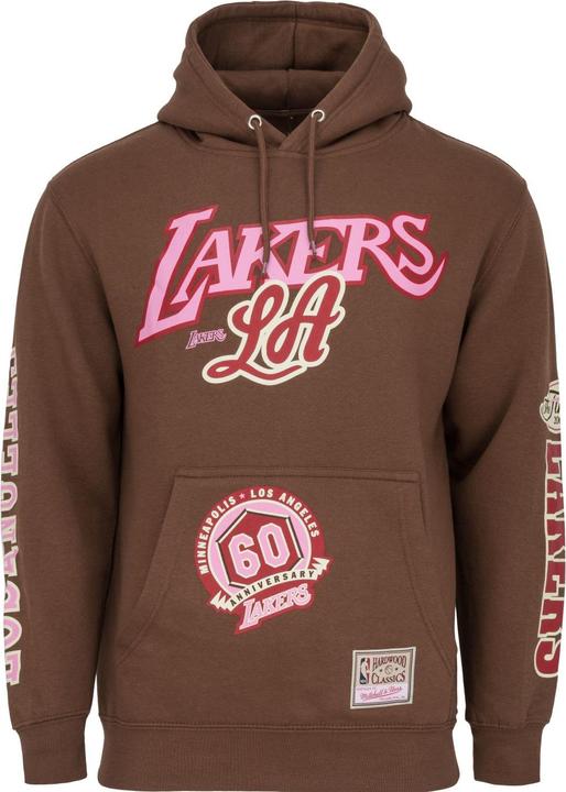 Produktbild Mitchell & Ness Fleece Hoody - SUGAR Los Angeles Lakers - M (M)