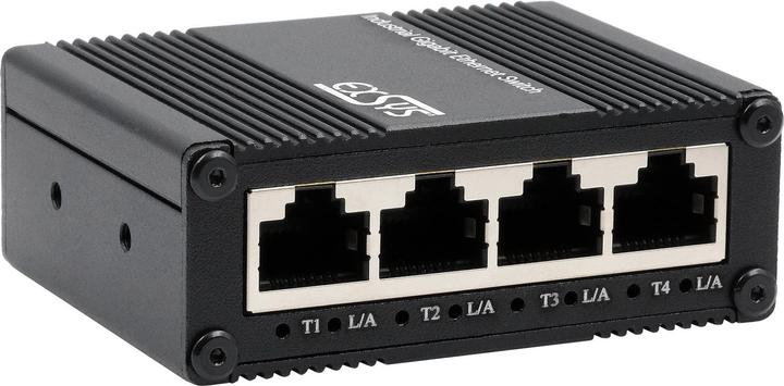 Image du produit Exsys Industrial Ethernet Micro Switch 5x 1 Gbit/s (5 Ports)