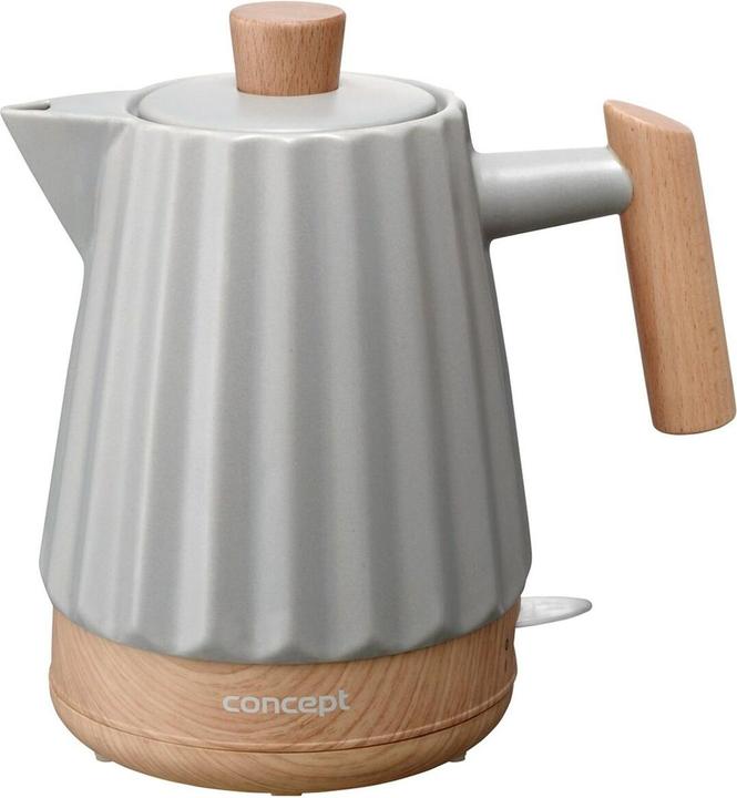 Produktbild Concept Czajnik elektryczny ceramiczny RK0091 szary (1.50 l, EU-Stecker)