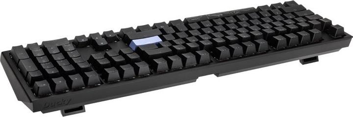 Actual product image Ducky Shine 7 PBT Gaming Keyboard, MX-Silent Red, RGB LED - blackout (US) (US, Cable)