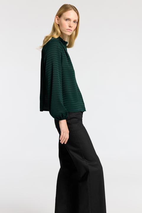 Actual product image Selected Femme Long sleeve top with frills (36)