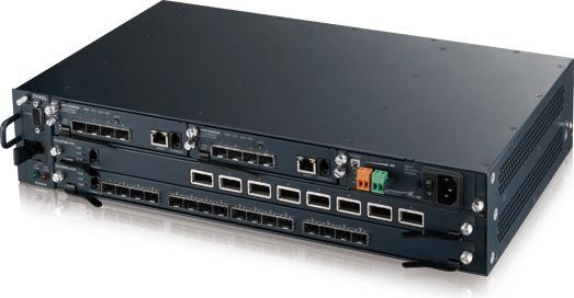 Actual product image Zyxel IES4105M 2U Temperature-Hardened 5-slot Chassis (5 Ports)