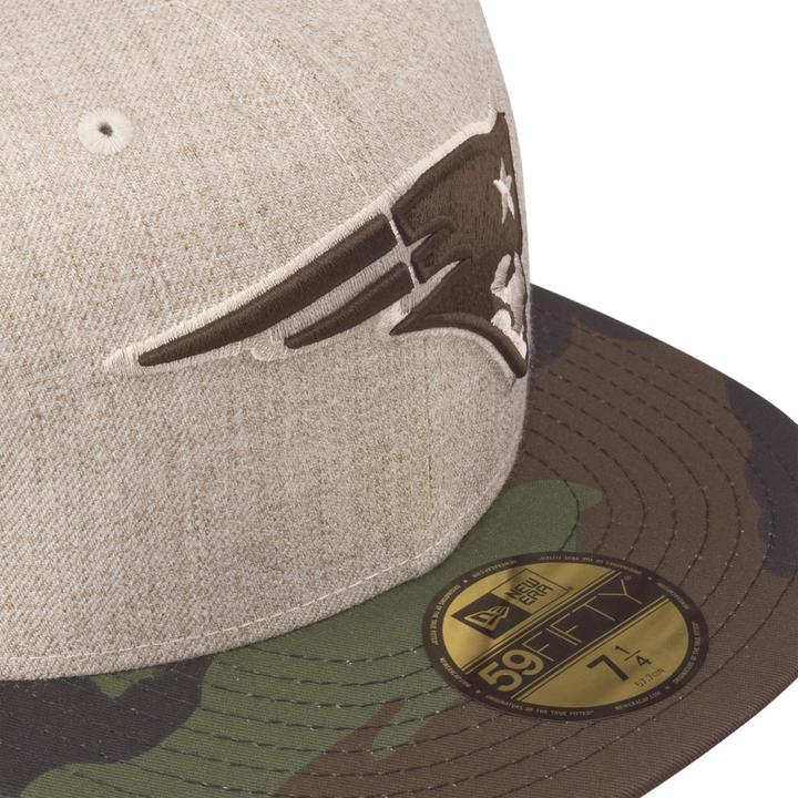 Produktbild New Era 59Fifty Heather Oat New England Patriots (7 1/4)