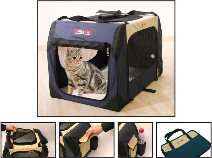 Image du produit Swisspet Boîte de transport Traveler (Chat, Fermeture de sécurité)