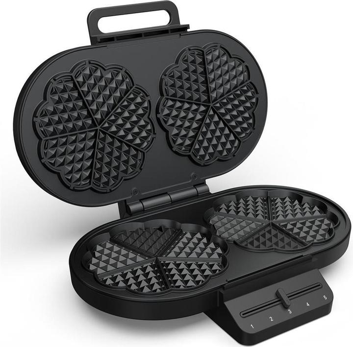 Actual product image Princess Doppel-Waffeleisen Antihaftbeschichtung, BPA-frei, Überhitzungsschutz (EU plug)
