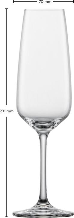 Actual product image Schott Zwiesel Champagne glass Tulip 7 4 pieces (28.30 cl, 4 Glasses, Champagne glasses)