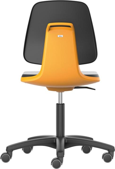 Produktbild Magni Stuhl Labsit 2 orange Integr.Schaum,m.Rollen 4016849591957