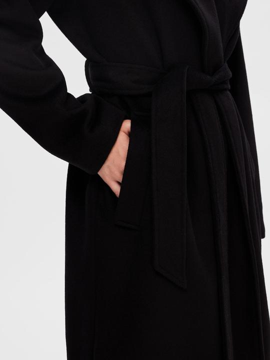 Produktbild Selected Femme Begürtelter Wollmantel (42)