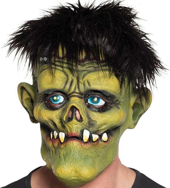 Actual product image Boland Frankenstein Monster Mask With Hair, Latex