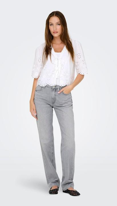 Immagine prodotto Only Onlmiffy S/S Emb Tie Top Os Wvn (M)