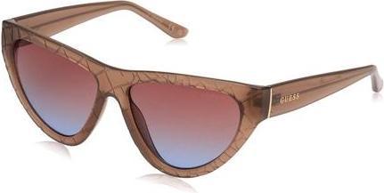 Actual product image Guess Women's GU0015157F57 Sunglasses Shiny Beige