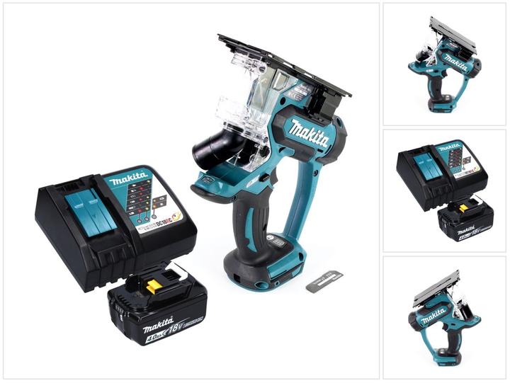 Actual product image Makita DSD 180 RM1 Battery plasterboard saw 18 V + 1x battery 4.0 Ah + charger