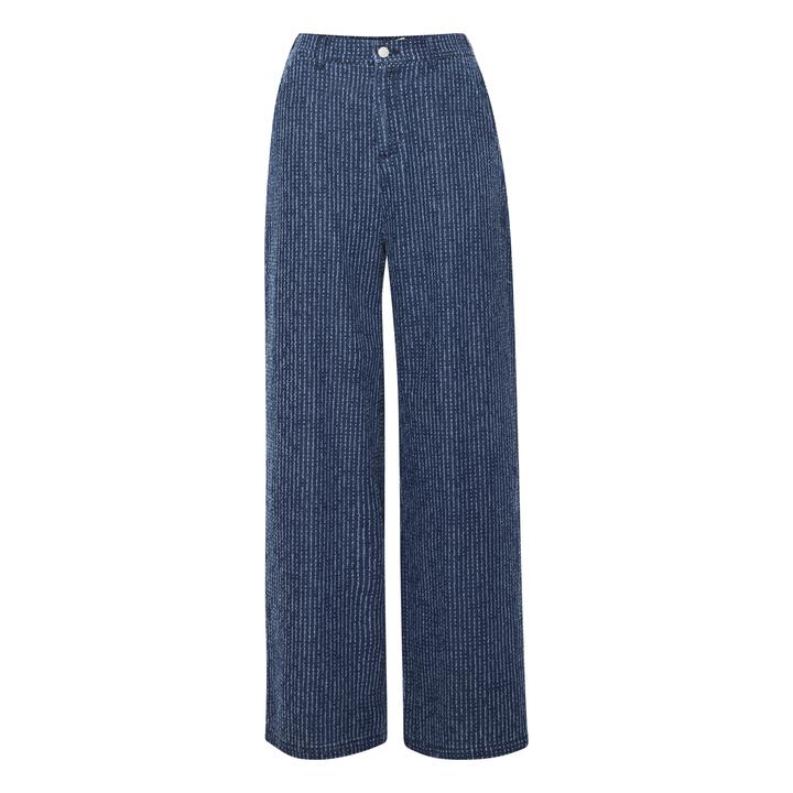 Actual product image B.young Kanilla Dobby Denim (36)