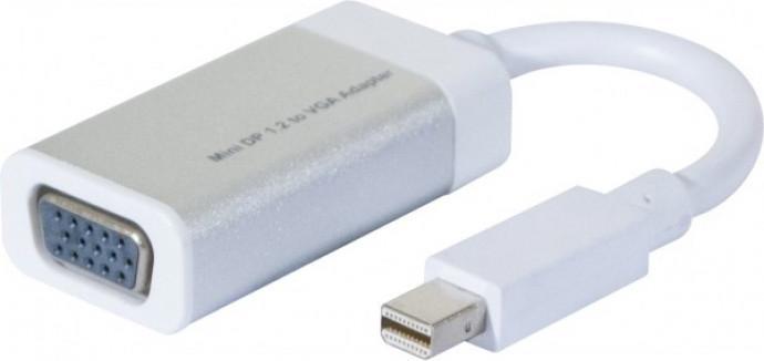 Image du produit Exertis Connect Convertisseur Mini Displayport 1.2 vers VGA Pour connecter un moniteur ou un projecteur avec une (Mini DP, VGA)