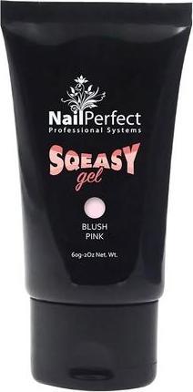 Immagine prodotto Nail Perfect NailPerfect Sqeasy Gel Blush Pink 60g (Rosa cipria, Smalto per unghie effetto gel)
