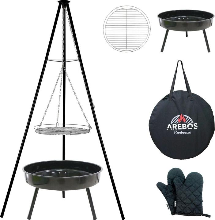 Produktbild Arebos BBQ Schwenkgrill (90 cm)