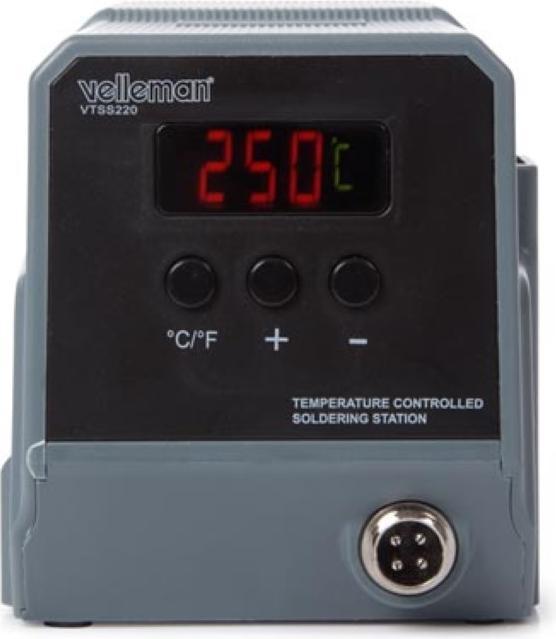 Actual product image Velleman Temperature Controlled Soldering Station