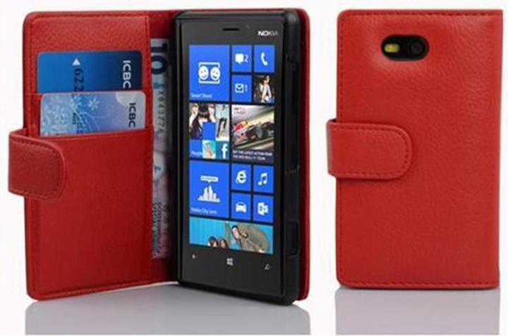 Produktbild Cadorabo Book mit Struktur Cover (Nokia Lumia 820)