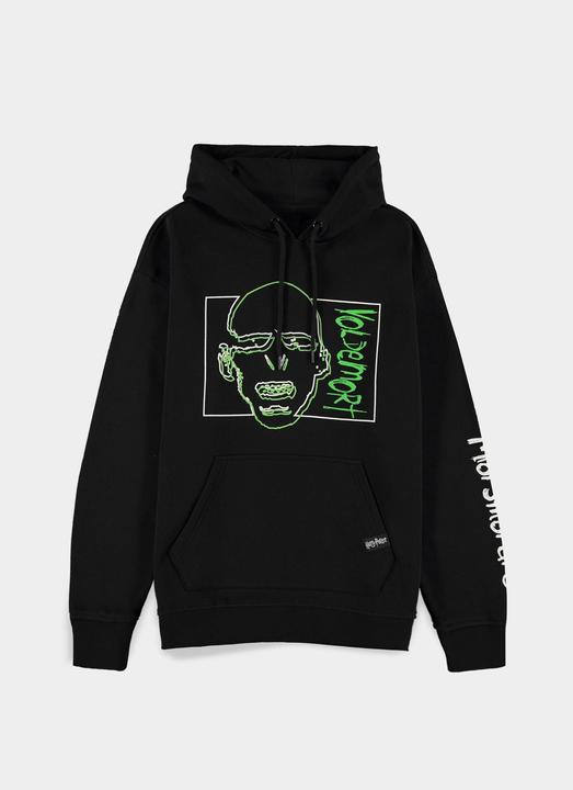 Immagine prodotto Harry Potter: Wizards Unite Felpa con cappuccio Voldemort Men's Line Art (XL)