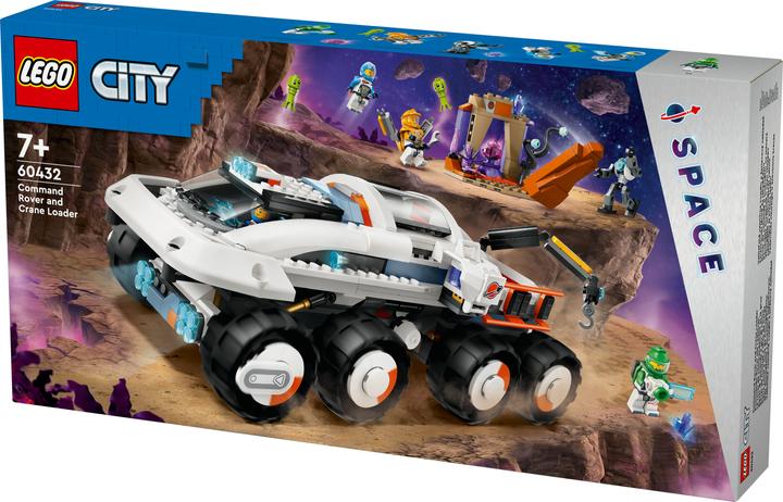 Image du produit LEGO Jouet City Command Rover et chargeur de grue 60432 (60432, LEGO City)